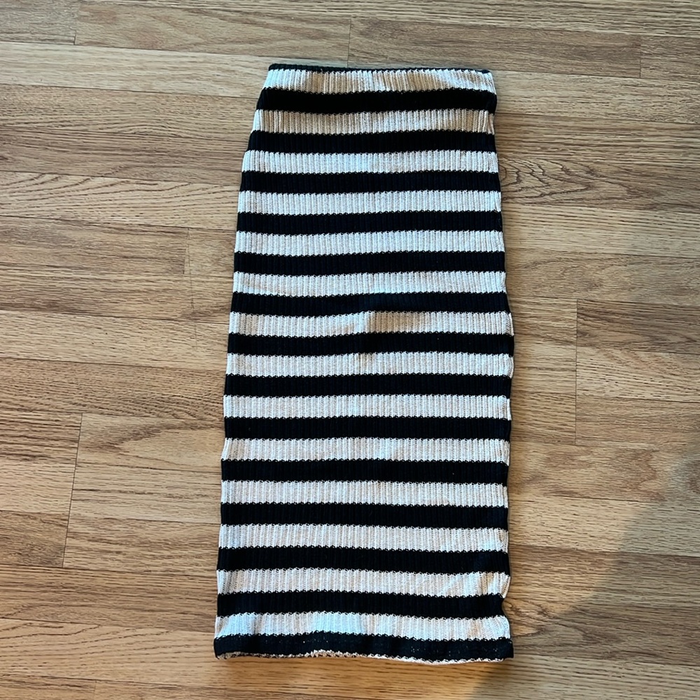 Zara knit tube skirt